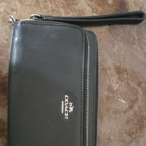 Coach Double Zip Wallet